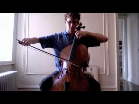 POPPER PROJECT #21: Joshua Roman plays Etude no. 21 for cello by David Popper