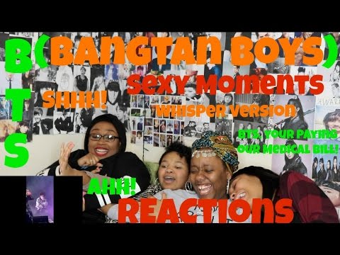 BTS (Bangtan Boys) -  Sexy Moments REACTION