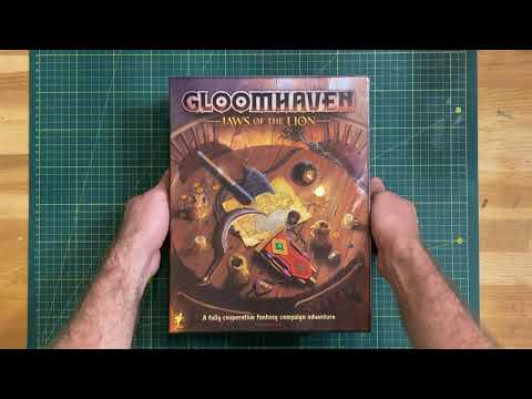Настольная игра Lord of Boards Темная гавань. Челюсти льва (Gloomhaven Jaws of the Lion)