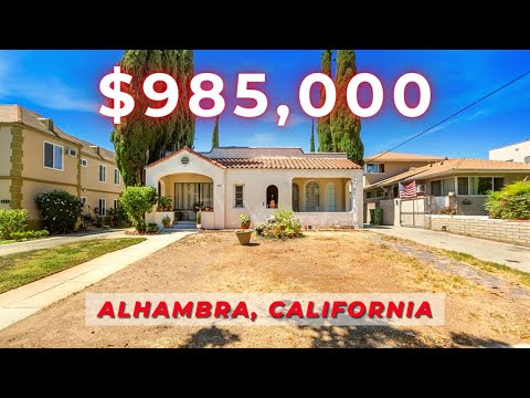 This Spanish-style Duplex  Located in The Best Area of North Alhambra| California Homes For Sale