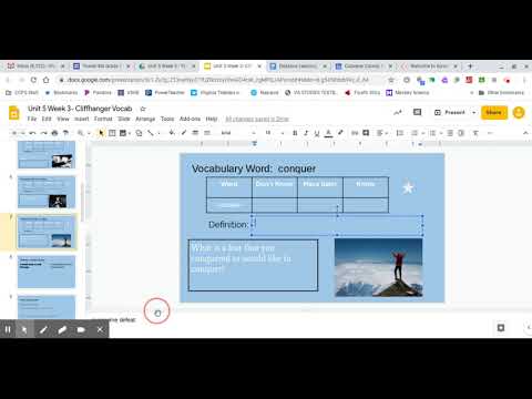 U5W3 Cliffhanger Vocab video