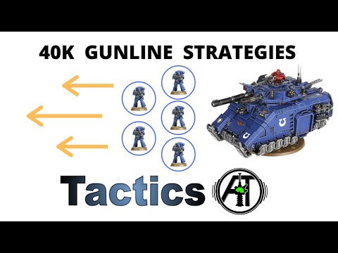 Gunline Strategies in Warhammer 40k - Discussion of Army Selection, Tactics, Deployment + Gameplay
