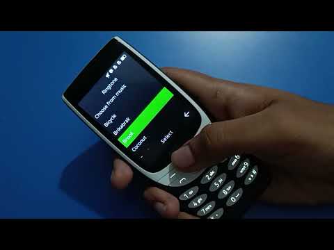 Sound setting use Nokia keypad phone, how to set ringtone