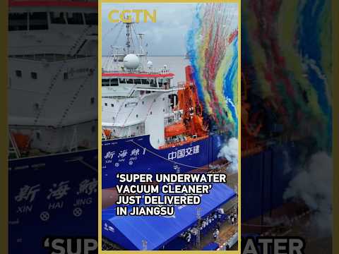 ‘Super underwater vacuum cleaner’ just delivered in Jiangsu
