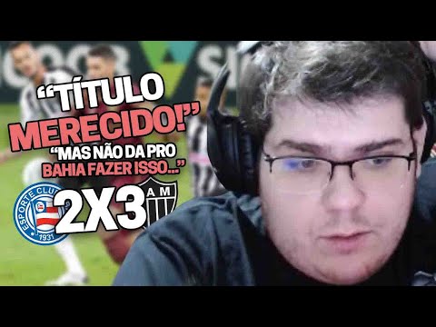 CASIMIRO REAGE: BAHIA 2X3 ATLÉTICO-MG PELA 32ª RODADA DO BRASILEIRÃO | Cortes do Casimito