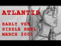 RARE VHS Atlantis The Lost Empire Early Sizzle Reel Trailers