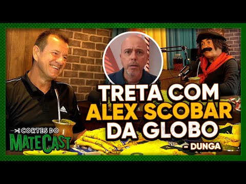 TRETA COM ALEX SCOBAR DA GLOBO - DUNGA - MATECAST