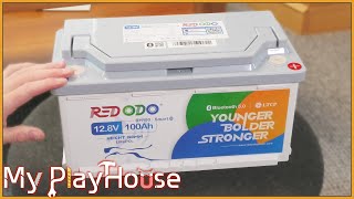 REDODO LiFePO4 for Solar Powered Robot Lawn Mower Project - 1406