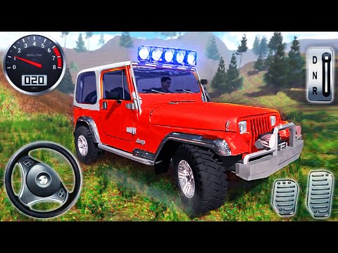 4X4 Off-Road Hill Driving Simulator - Real SUV Jeep Drive Mountain - Android GamePlay
