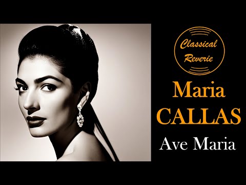 SCHUBERT - Ave Maria, Maria Callas | Best Classical Music ♫