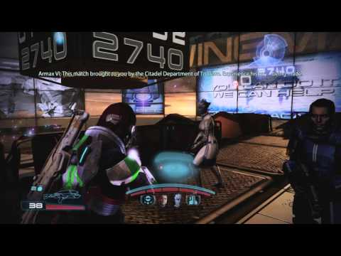 Mass Effect 3 Walkthrough Part 107 Citadel DLC Armax Arsenal Arena
