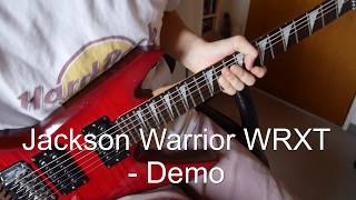 Video thumbnail for Jackson Warrior WRXT Demo by Jun Naef