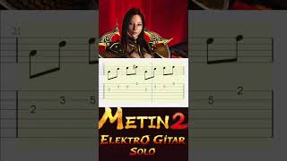 Miniaturka - Metin 2 Enter the East Soundtrack Elektro Gitar Solo TAB ile Nasıl Çalınır?