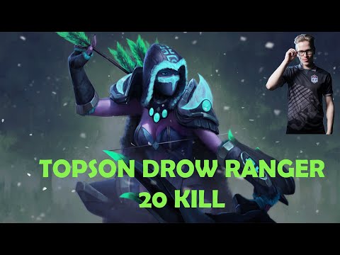 TOPSON - DROW RANGER MID - DOTA 2 MMR