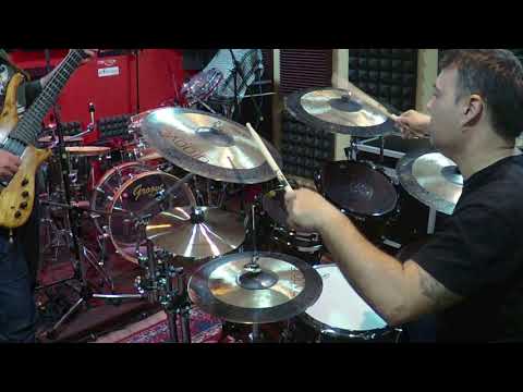 Groove Cymbals Hope Series & Groove Drum co drumset (mahogany)