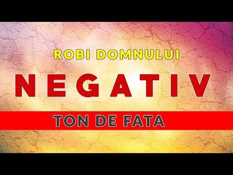 ROBII DOMNULUI - NEGATIV (TON DE FATA) - REBECA GHICA SI DARIUS STANCA 2020