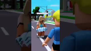 I became a Minecraft avatar in Brookhaven RP #shorts #roblox