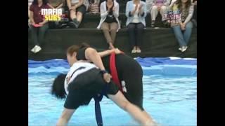 DGNA Funny Moment #4 - Karam VS a Female Wrestler