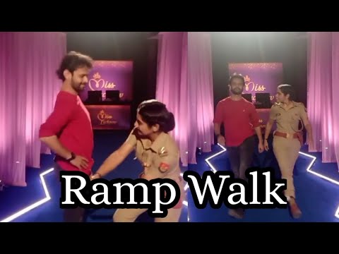 Yukti Kapoor's ramp walk 😍🔥 || Maddam Sir