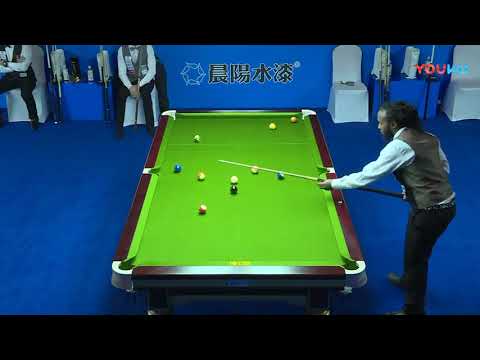 Richard Halliday (SA) VS Amos N (UGA) - International Qual - 7th World Chinese Pool Masters