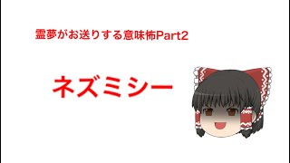 【霊夢がお送りする意味怖Part2】ネズミシー【テスト動画】【口パク】