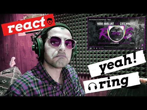 ری اکشن به دیس ترک خفن رینگ reaction video ring music amir khalvat vs catchybeats