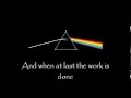 Pink Floyd- Speak to me/ Breathe (Lyrics ...