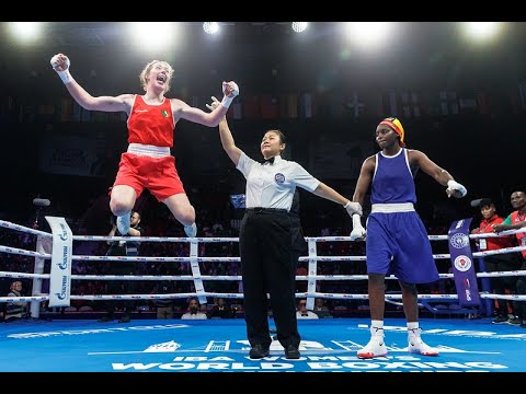 2022 Women's World Championship 70kg Final: Ireland's Lisa O’Rourke V  Helena Alcinda Panguane, MZB