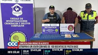 COMERCIALIZABA DROGAS EN ALDERETES