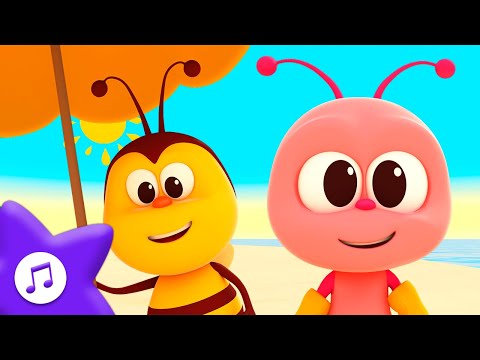 El Verano Está Aquí 😎 ¡Vamos a la Playa con Bichikids ⛱️  MIX 🌈 Canciones para niños