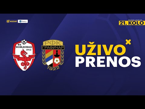 Voždovac - RFK Grafičar Mozzart Bet Prva liga Srbije 2025/26 21. Kolo