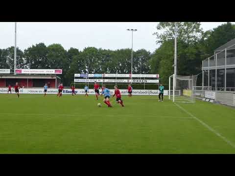 Thuis tegen VDZ.  Doelpunt Daan 1