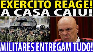 URGENTE! MILITARES ACABAM DE CONFESSAR TUDO EM ARMAÇÃO DE ALEXANDRE DE MORAES SOBRE 8 DE JANEIRO!