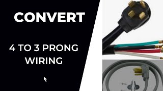How I Change the Range, Oven, Stove 4 to 3 Prong Wiring