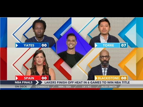 [FULL] Around The Horn | REACTION Lakers beat Heat to win NBA title: King James is the GOAT