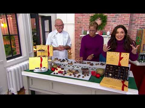 Godiva 27-pc Assorted Holiday Chocolates Gold...