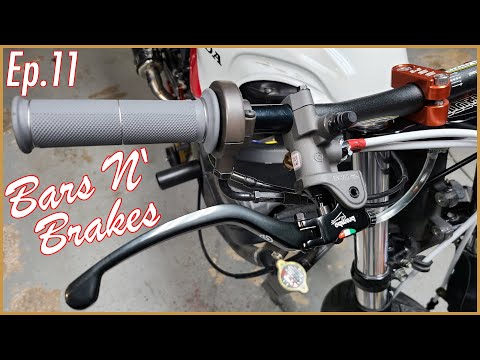 2001 F4i Stunt Bike Build - Episode 11: Bars N' Brakes