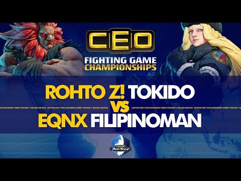 ROHTO Z! Tokido (Akuma) vs EQNX Filipinoman (Kolin/Menat) - CEO 2019 Day 1 Pools - CPT 2019
