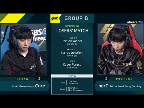 [2019 GSL S1] Ro.16 Group B Match4 herO vs Cure