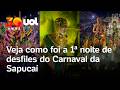 Carnaval No Rio Primeira Noite De Desfiles Tem Homenagens A Lula E Ney Matogrosso Veja Vídeos