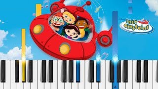 Little Einsteins Theme Song - Piano Tutorial