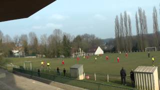 preview picture of video 'But de Sly sur Hors-jeu lors du match Pommeuse contre Meaux (15-03-2015)'