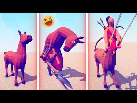EVOLUTION OF CENTAUR - Totally Accurate Battle Simulator TABS