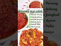 Bumbu Balado Serbaguna 🫰 Enak Praktis Tahan Lama Shorts Balado Fyp