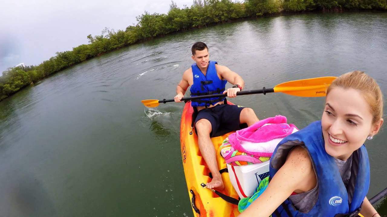 Kayak through the Oleta River State Park