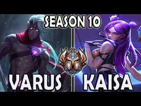 Varus vs Kaisa  ADC - NA Challenger ✔️ Patch 10.16 ✔️