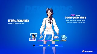How to Get Wish Set Match Quest Pack for FREE in Fortnite! (Court Queen Erisa Skin)