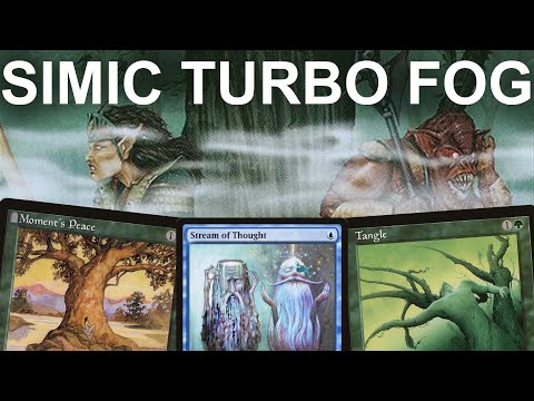 GET IN THE PILLOW FORT! Pauper Simic Turbo Fog. Stream of Thought One-Card Combo Ramp Control MTG