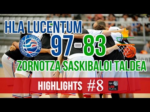 HLA Lucentum 97-83 Zornotza Saskibaloi Taldea | #Highlights LEB Plata | Jornada 8