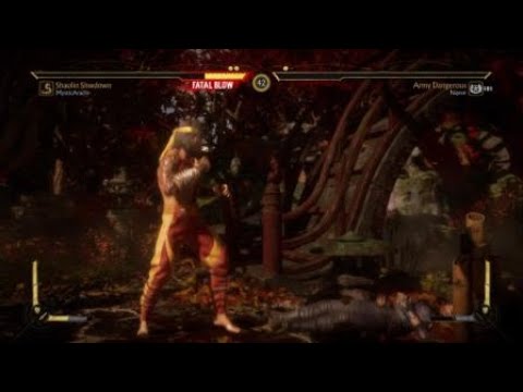 Mortal Kombat 11 Me Liu Kang Vs. Sonya   [ Nqeve ]